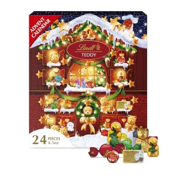 Lindt Holiday Teddy Bear Chocolate Advent Calendar