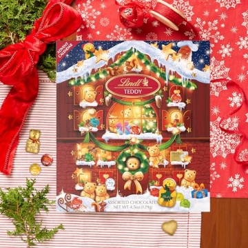 Lindt Holiday Teddy Bear Chocolate Advent Calendar