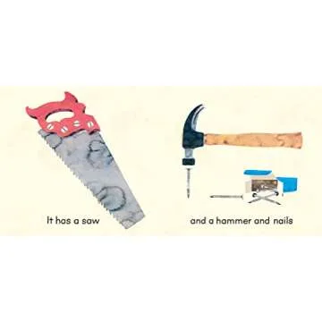 The Toolbox: Educational Board Book for Toddlers