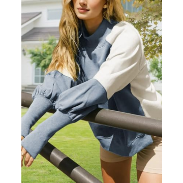 Chic TAQCUX Crewneck Sweatshirt for Women - Fall Style