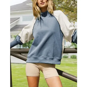 Chic TAQCUX Crewneck Sweatshirt for Women - Fall Style