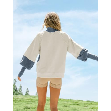 Chic TAQCUX Crewneck Sweatshirt for Women - Fall Style