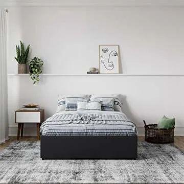 DHP Maven Platform Bed Queen with Underbed Storage Drawers