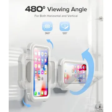 LC-dolida Waterproof Shower Phone Holder for iPhone and Android