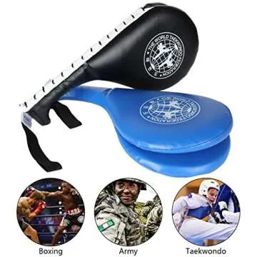 4PCS Martial Arts Training Pads for Kickboxing and Karate