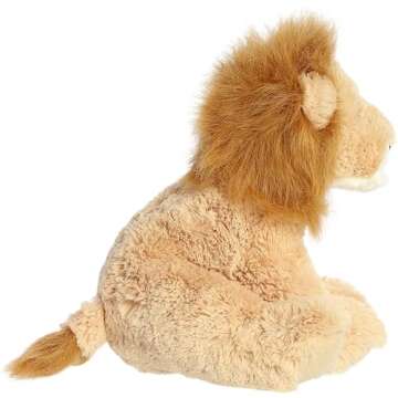 Aurora® Cuddly Lion Stuffed Animal - Cozy Comfort - Endless Snuggles - Brown 14 Inches