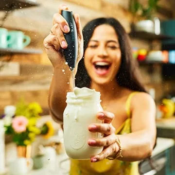 FrothBlast Handheld Milk Frother for Perfect Creamy Drinks