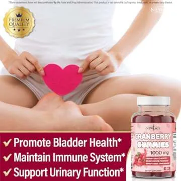 NEW AGE Cranberry Gummies for Urinary Tract Support