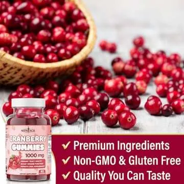 NEW AGE Cranberry Gummies for Urinary Tract Support
