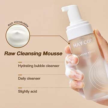 MAY COOP Low pH Cleansing Foam for Sensitive Skin