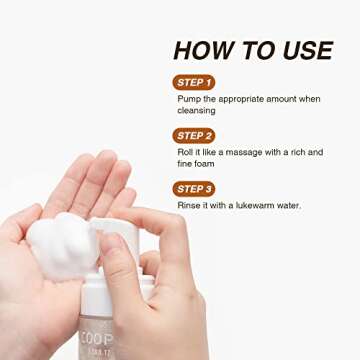 MAY COOP Low pH Cleansing Foam for Sensitive Skin