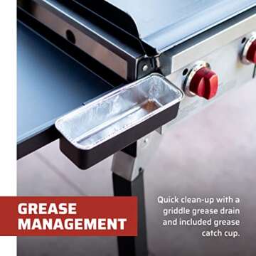 Camp Chef Portable Flat Top Grill for Outdoor Cooking