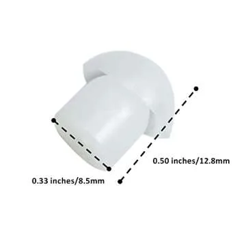 MaximalPower™ Twist On Replacement Acoustic Tube/Clear Coil for Two-Way Radio Headsets (2 Pack)