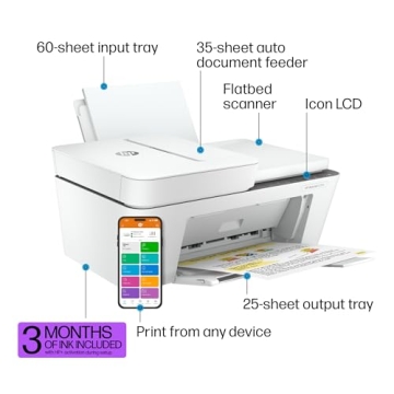 HP DeskJet 4255e Wireless All-in-One Printer