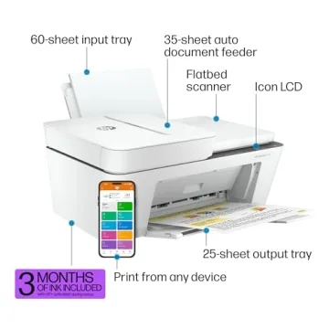 HP DeskJet 4255e Wireless All-in-One Printer