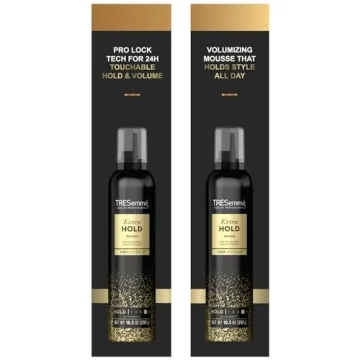 TRESemmé Extra Hold Mousse & Keratin Hair Mask 3-Piece Set