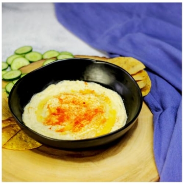 roro Handmade Ceramic Pasta Bowls - Set of 2, Semi-Matte Black