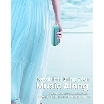 LENRUE Portable Bluetooth Speaker - 16H Playtime & Loud Sound