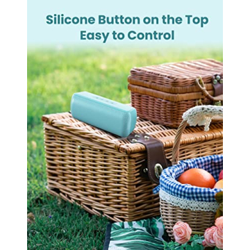 LENRUE Portable Bluetooth Speaker - 16H Playtime & Loud Sound