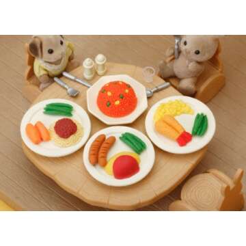 20 of Assorted IWAKO Japanese Puzzle Eraser - Restaurant Food Collection (20 will be randomly selected from images)