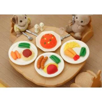 20 of Assorted IWAKO Japanese Puzzle Eraser - Restaurant Food Collection (20 will be randomly selected from images)