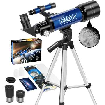 Kids 70MM Telescope with Tripod - Explore the Stars!