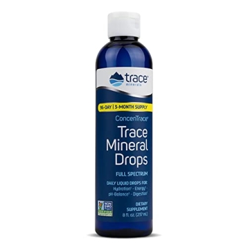 Trace Minerals ConcenTrace Drops for Hydration and Wellness
