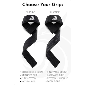 Fitgriff® Premium Cotton Lifting Straps for Weightlifting