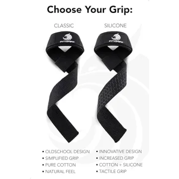 Fitgriff® Premium Cotton Lifting Straps for Weightlifting