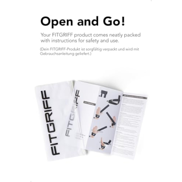 Fitgriff® Premium Cotton Lifting Straps for Weightlifting