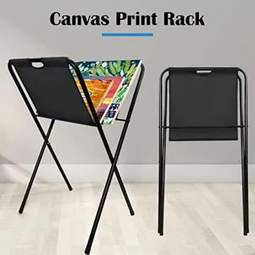 Display Your Art with Falling in Art Print Rack