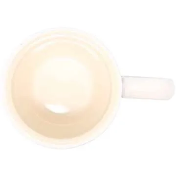 Pavilion Gift Company Best Mom Ever Tan and Purple Large 20 oz Ceramic Coffee Mug Tea Cup, Beige