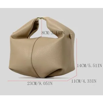 Stylish Bento Bag Leather Shoulder Bag for Women