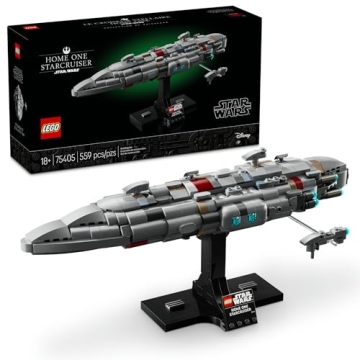 LEGO Star Wars: Return of The Jedi Home One Starcruiser Building Set for Adults - Star Wars Collecti...