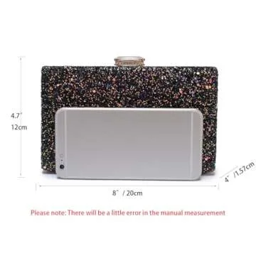 Elegant Sparkling Clutch Purse for Events and Parties