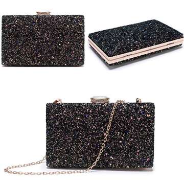 Elegant Sparkling Clutch Purse for Events and Parties