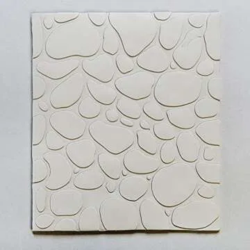 Sculpey Tools Nature Texture Sheet Set, reusable 2 piece set, Great for all types of DIY crafts, pol...