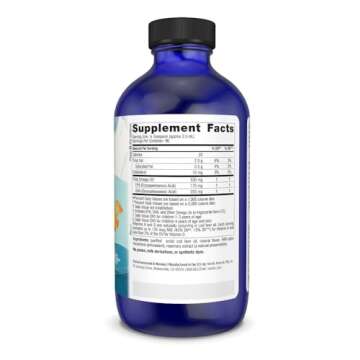 Nordic Naturals Children’s DHA, Strawberry - 8 oz for Kids - 530 mg Omega-3 with EPA & DHA - Brain Development & Function - Non-GMO - 96 Servings