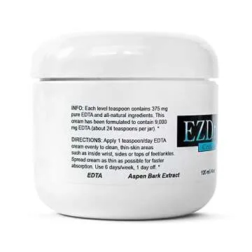 EZDtox Cream for Effective Heavy Metal Detox