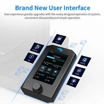 Official Creality Ender 3 V2 Upgraded 3D Printer with Silent Motherboard Branded Power Supply Carborundum Glass Platform Resume Printing Function, DIY Printers Build Volume 8.66x8.66x9.84 inch