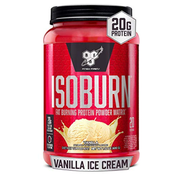 BSN ISOBURN Lean Whey Protein Powder Fat Burner Vanilla