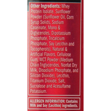 BSN ISOBURN Lean Whey Protein Powder Fat Burner Vanilla