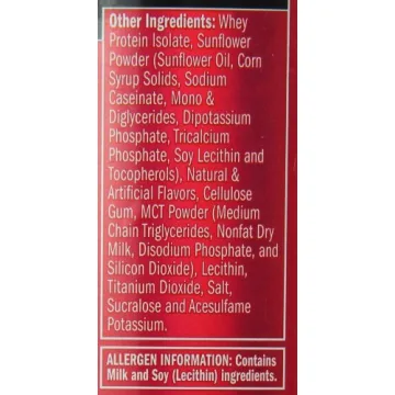 BSN ISOBURN Lean Whey Protein Powder Fat Burner Vanilla
