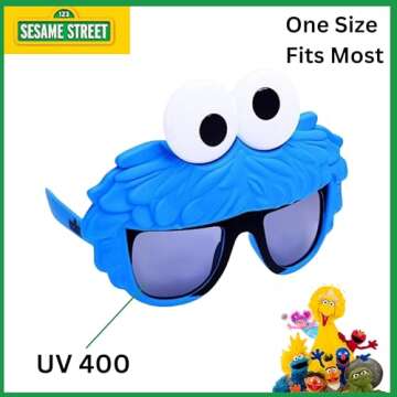 Cookie Monster Sunglasses for Parties and Everyday Fun