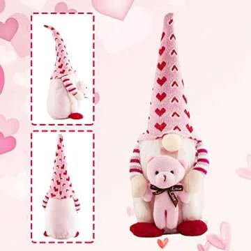 Adorable TSGEEG Valentine Day Gnomes for Love Decor