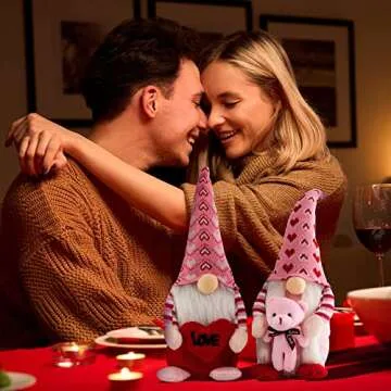 Adorable TSGEEG Valentine Day Gnomes for Love Decor