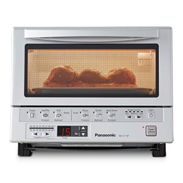 Panasonic Toaster Oven FlashXpress – Dual Infrared Heating, Compact Cooking Power