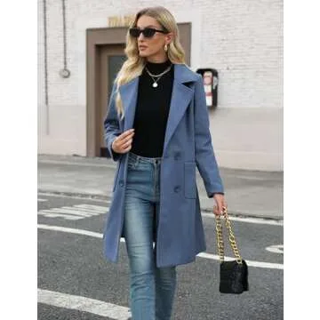 Elegant Bankeng Women Winter Wool Blend Coat for Stylish Wear