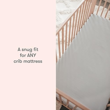 Newton Baby Organic Crib Sheets 2-Pack - Ultra Breathable Cotton