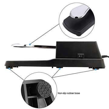 ENJOYPRO Sustain Pedal for All Electronic Keyboards